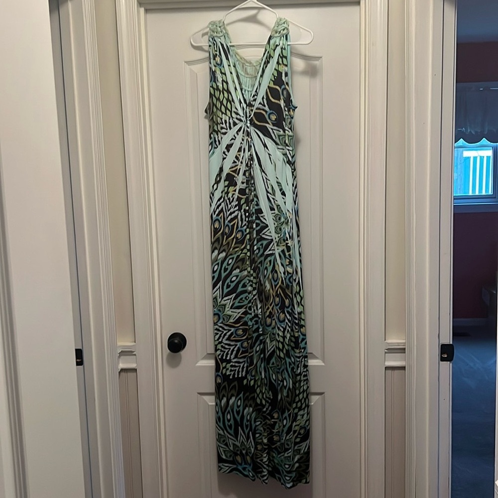 Multi color maxi dress